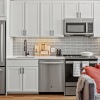 kitchen with brand new appliances in Syracuse, NY